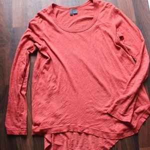 anthropology long sleeve top
